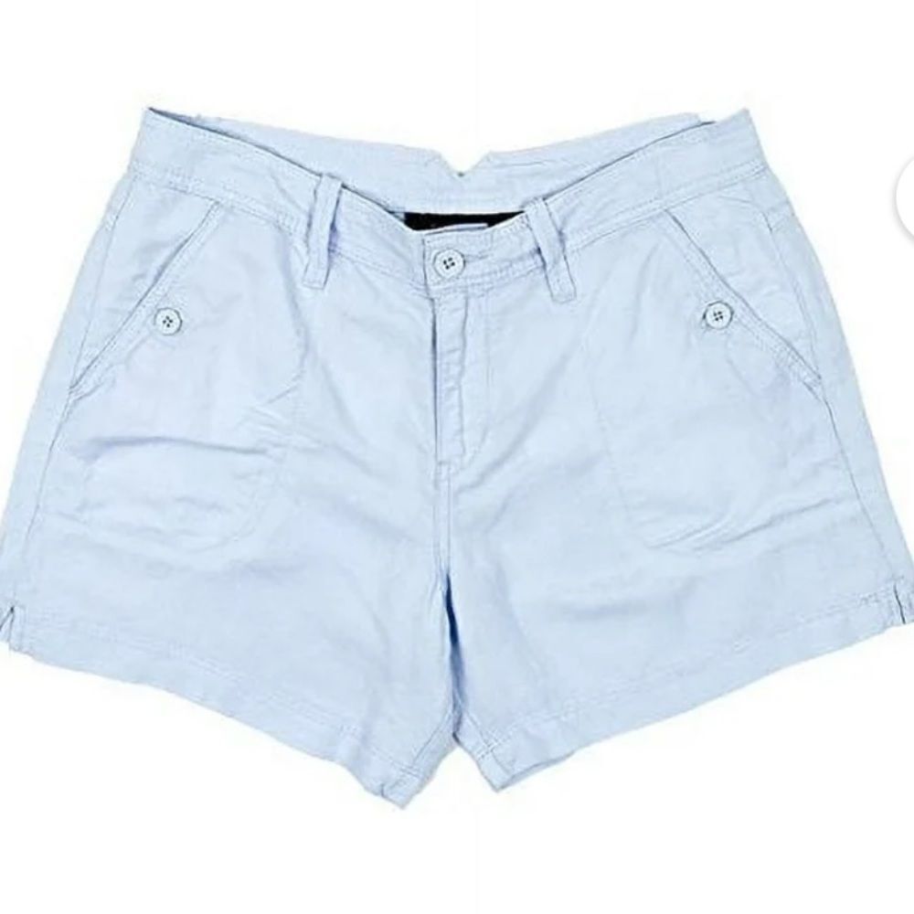 Calvin Klein new with tags linen blend light blue shorts size 4